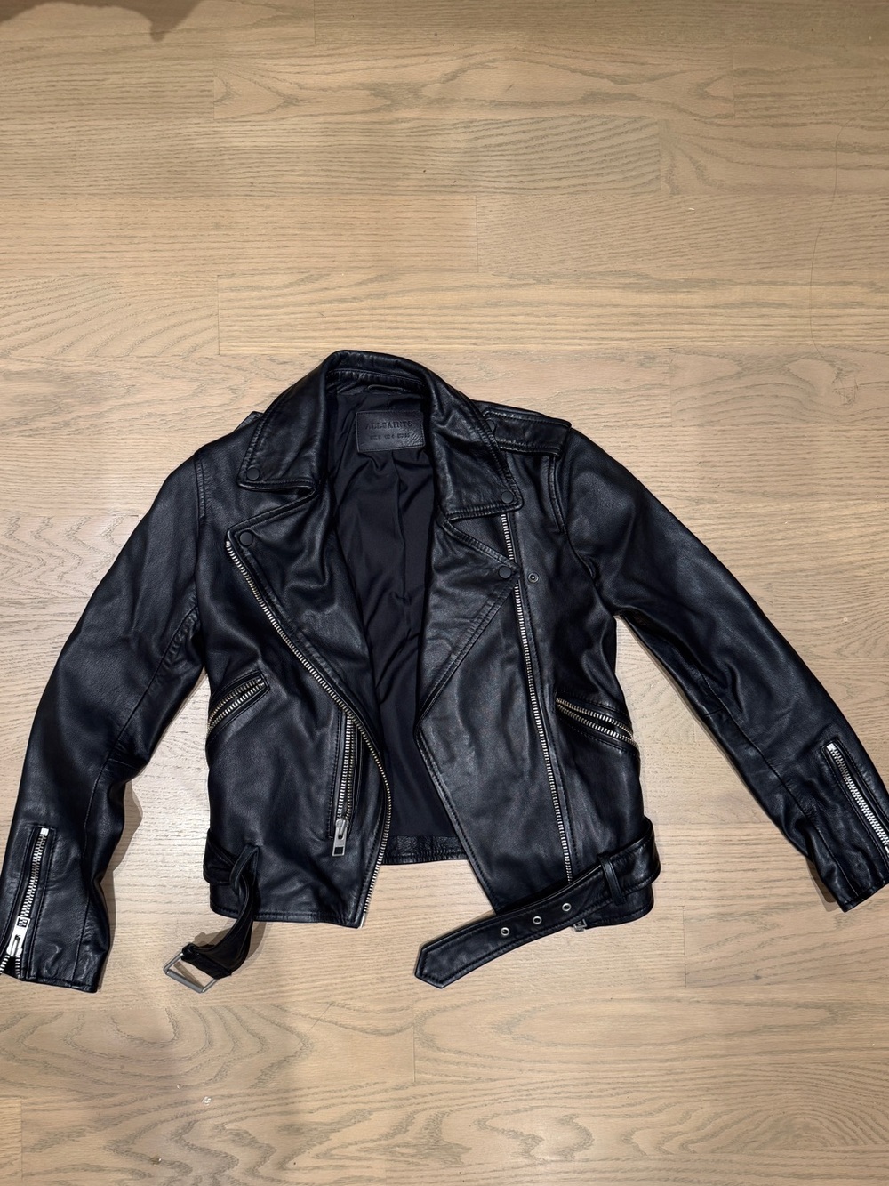 Leather Moto jacket All Saints